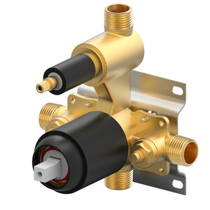 English Elm Male Npt Tub Faucet Set - Matte Black Wall-Mount Shower With Handheld, Solid Brass Waterfall Design T3177P272087