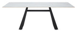 Inky Dining Table White 110355 Zuo Modern