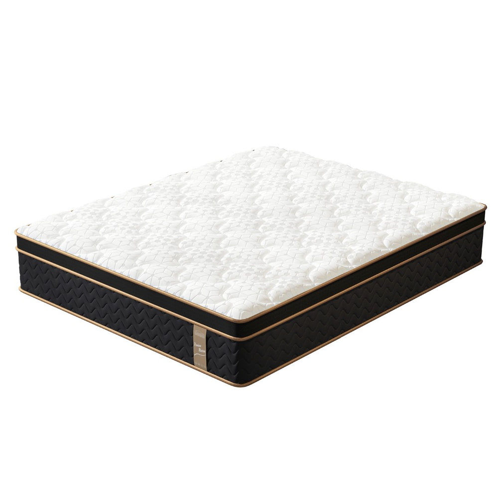 English Elm 10" Full Plush Hybrid Mattress Gel Foam Pocket Coils Cool Sleep Certipur Certified B2716P318185
