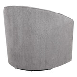 OSP Home Furnishings Danica Swivel Chair Smoke