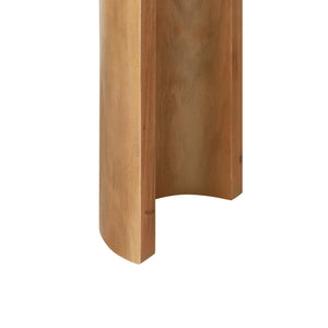 English Elm Christopher Knight Home® - Mirod Vintage Console Table with Beaded Trim, Sculpted Curved Legs, Reversible Setup for Hallway Elegance Brown N760P286010D