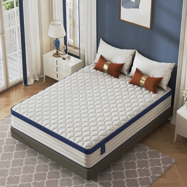 English Elm Ad-004-4 King Mattress 12 Inch Deep Contouring Support for Restful Couples Sleep W3127P457679