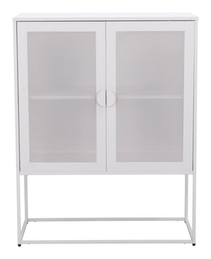Lazaro Cabinet White 109748 Zuo Modern