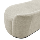 Mandy Fabric Bench Pasadena Beige 1900208-638 New Pacific Direct