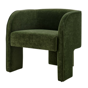 Matteo Velvet Accent Arm Chair Dainty Green, Green 1900211-620 New Pacific Direct