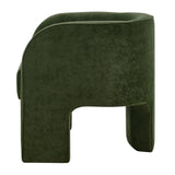 Matteo Velvet Accent Arm Chair Dainty Green, Green 1900211-620 New Pacific Direct