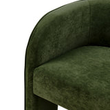 Matteo Velvet Accent Arm Chair Dainty Green, Green 1900211-620 New Pacific Direct