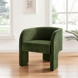 Matteo Velvet Accent Arm Chair Dainty Green, Green 1900211-620 New Pacific Direct