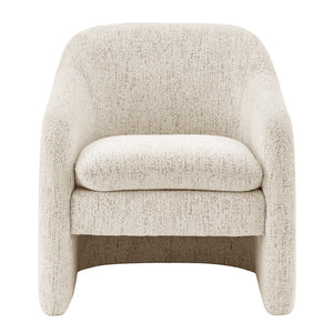 New Pacific Direct Zella Fabric  Accent Arm Chair Concord Cream, Beige 100% Polyester, Plywood 1900212-646-npd