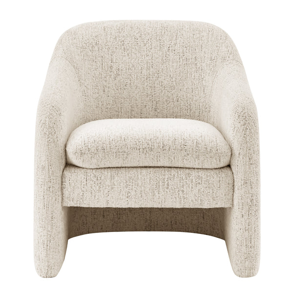 New Pacific Direct Zella Fabric  Accent Arm Chair Concord Cream, Beige 100% Polyester, Plywood 1900212-646-npd