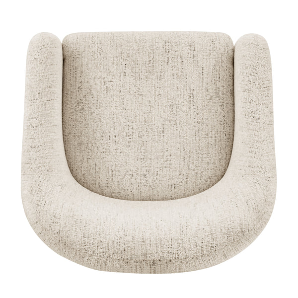 New Pacific Direct Zella Fabric  Accent Arm Chair Concord Cream, Beige 100% Polyester, Plywood 1900212-646-npd
