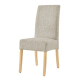 Valencia Fabric Dining Side Chair - Set of 2 Pasadena Beige 1900217-638 New Pacific Direct