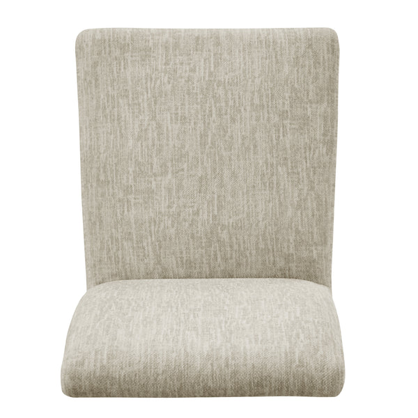 Valencia Fabric Dining Side Chair - Set of 2 Pasadena Beige 1900217-638 New Pacific Direct
