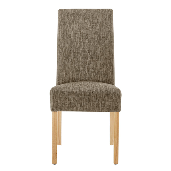Valencia Fabric Dining Side Chair - Set of 2 Pasadena Taupe, Beige 1900217-639 New Pacific Direct