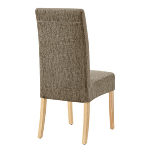 Valencia Fabric Dining Side Chair - Set of 2 Pasadena Taupe, Beige 1900217-639 New Pacific Direct