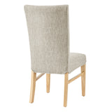 Milton Fabric Dining Side Chair - Set of 2 Pasadena Beige 1900219-638 New Pacific Direct