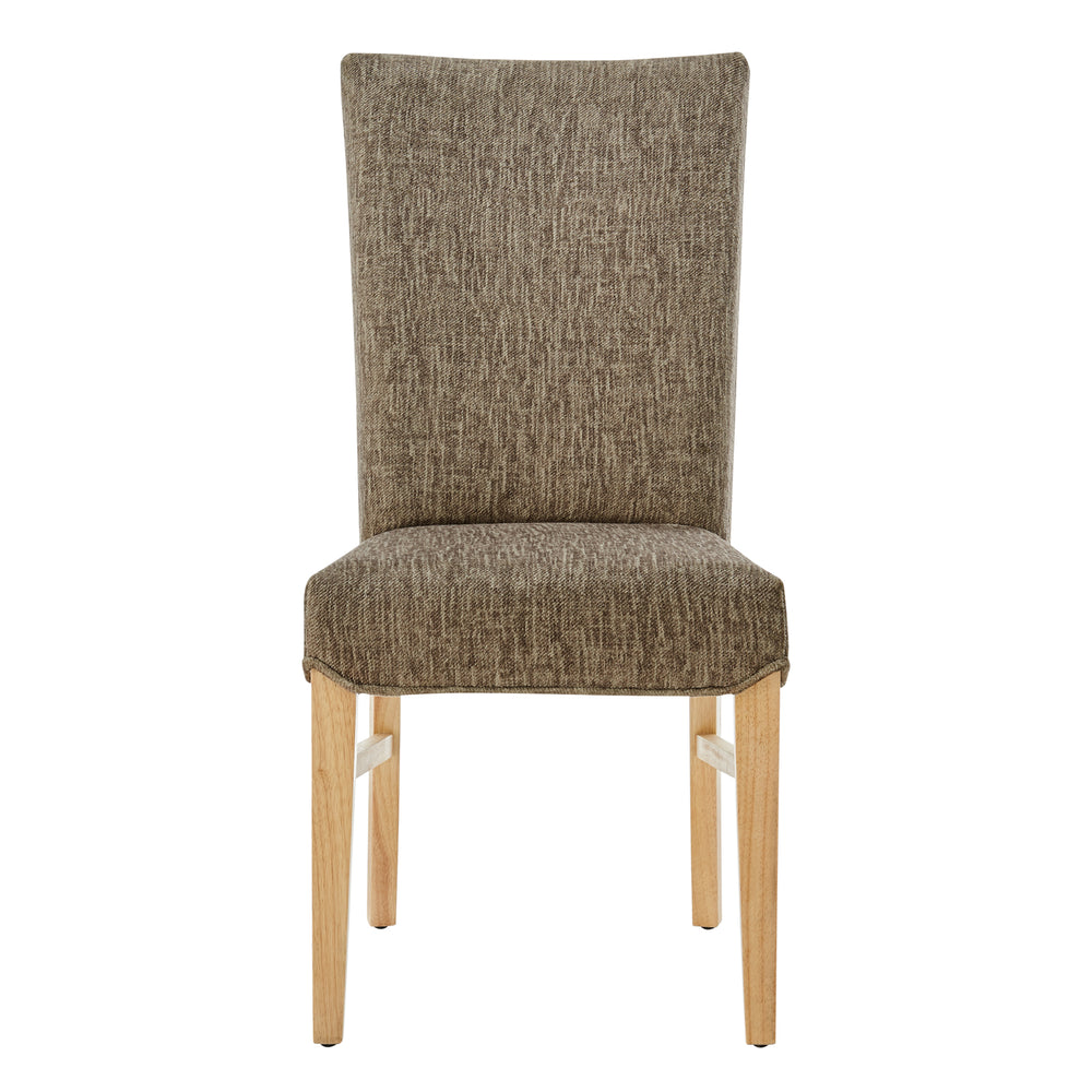 Milton Fabric Dining Side Chair - Set of 2 Pasadena Taupe, Beige 1900219-639 New Pacific Direct