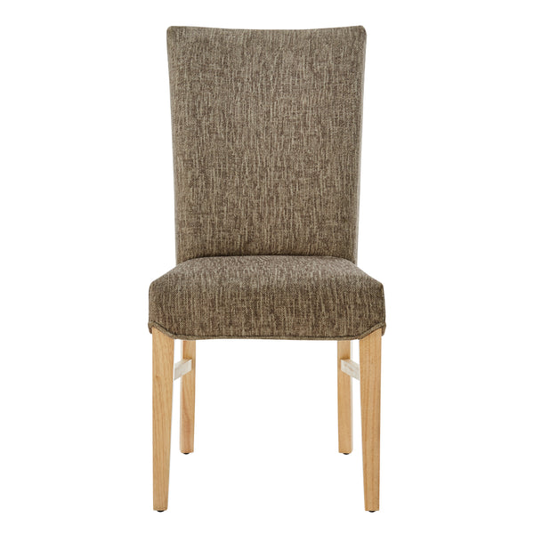 Milton Fabric Dining Side Chair - Set of 2 Pasadena Taupe, Beige 1900219-639 New Pacific Direct