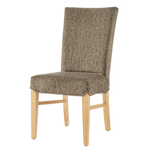 Milton Fabric Dining Side Chair - Set of 2 Pasadena Taupe, Beige 1900219-639 New Pacific Direct