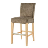 Milton Fabric Counter Stool Pasadena Taupe, Beige 1900220-639 New Pacific Direct