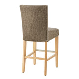 Milton Fabric Counter Stool Pasadena Taupe, Beige 1900220-639 New Pacific Direct