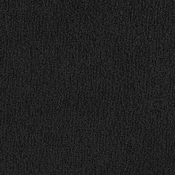 Carlese Fabric Big Ottoman Palladian Charcoal, Black 1900227-612 New Pacific Direct