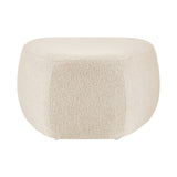 Carlese Fabric Big Ottoman Palladian Beige 1900227-613 New Pacific Direct