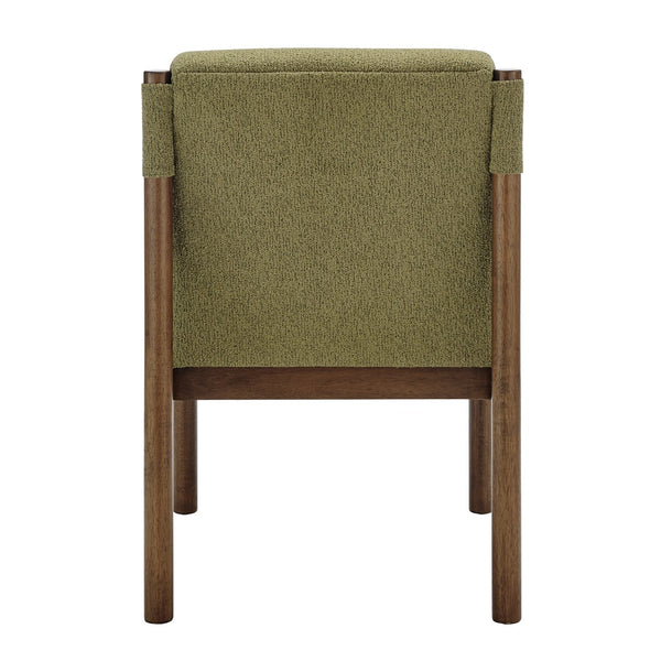 New Pacific Direct Micah Elegant Boucle Dining Side Chair - Eco-friendly Design With High-density Foam Comfort Palladian Green 100% Polyester (Recycled) 1900235-611-npd