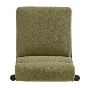New Pacific Direct Micah Elegant Boucle Dining Side Chair - Eco-friendly Design With High-density Foam Comfort Palladian Green 100% Polyester (Recycled) 1900235-611-npd