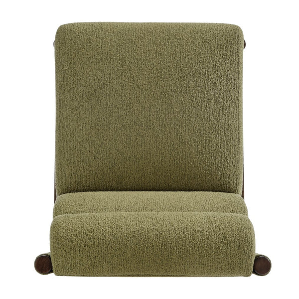 New Pacific Direct Micah Elegant Boucle Dining Side Chair - Eco-friendly Design With High-density Foam Comfort Palladian Green 100% Polyester (Recycled) 1900235-611-npd