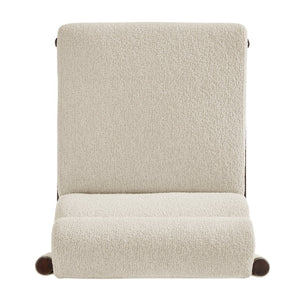 New Pacific Direct Micah Elegant Boucle Dining Side Chair - Eco-friendly Design With High-density Foam Comfort Palladian Beige 100% Polyester (Recycled) 1900235-613-npd