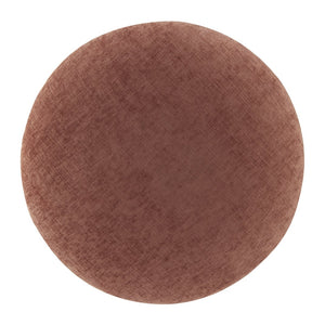 New Pacific Direct Cielo Charming Mushroom-shaped Ottoman In Soft Coral Fabric For Stylish Spaces And Footrest Use Millburry Coral 100% Polyester 1900242-728-npd