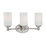 Thomas Pittman 19'' Wide 3-Light Vanity Light