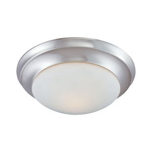 Fluor 11.75'' Wide 1-Light Flush Mount - Brushed Nickel 190034217 Thomas