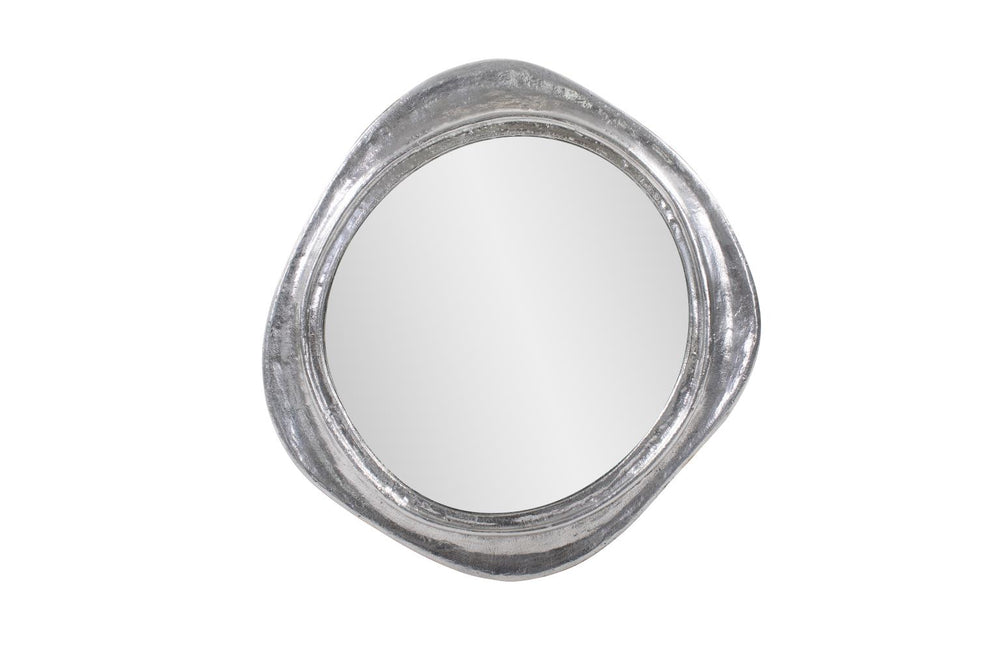 Howard Elliott Martine Abstract Cast Iron Mirror – Unique Irregular Frame With Glamorous Aesthetic For Home Décor Gold Aluminum 190035-howard-elliott