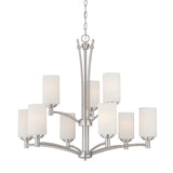 Thomas Pittman 31'' Wide 9-Light Chandelier