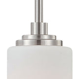 Pittman 5'' Wide 1-Light Mini Pendant - Brushed Nickel 190060217 Thomas