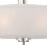 Pittman 18'' Wide 3-Light Pendant - Brushed Nickel 190061217 Thomas