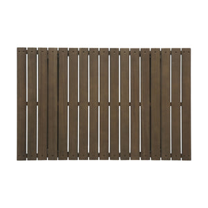 English Elm Christopher Knight Home® - SEDONA Acacia Outdoor Coffee Table with Open Slat Top, Durable Wood Design for Patio Living Spaces Grey 41.5 L x 28.25 W x 7.5 H 65811.00DGRY