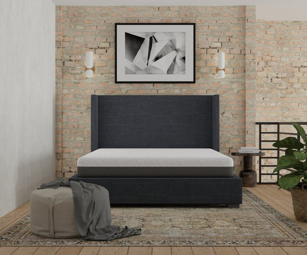 English Elm Pur Chill California King Gel Memory Foam Mattress with Active Cooling Cover B337P293557