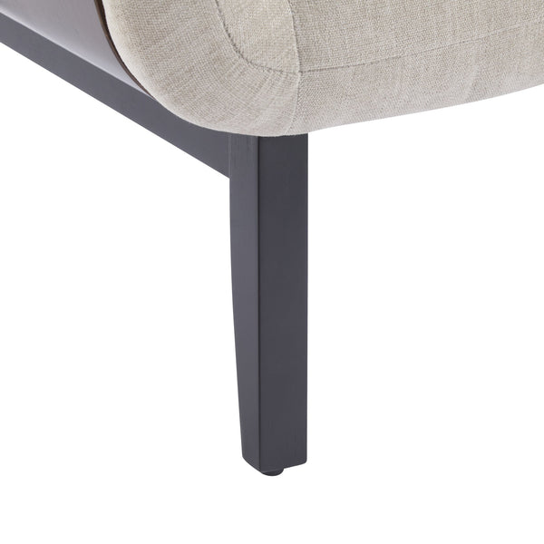 English Elm Christopher Knight Home® - Audrey Ergonomic Armchair with Plush Cushion and Solid Wood Frame for Stylish, Durable Comfort khaki 33.25 L x 29.75 W x 16.75 H N776P291712L