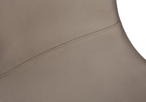 English Elm Office Bar Height Chair with Curved Supportive Back and Cushioned PU Seat on Slim Metal Frame taupe 30 L x 23 W x 11 H B2710P219930