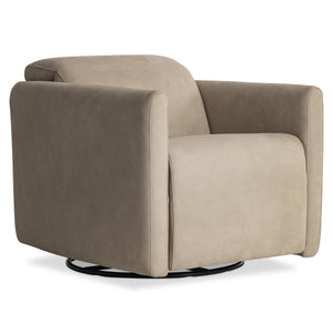 Bernhardt Bernhardt Living Room Furniture Collection with Premium Upholstery for Elegant Modern Interiors Grey Leather 34" W x 43" D x 32" H 190SLO