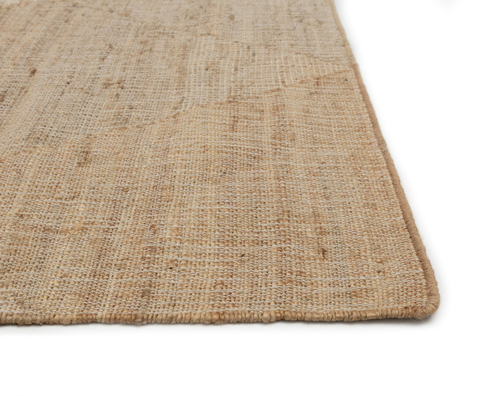 Sunpan Oswego Hand-woven Rug - Artisan-crafted Geometric Design In Natural And Sage Tones For Any Space Taupe Jute Blend 111979