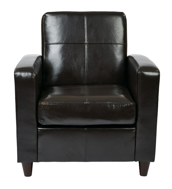 OSP Home Furnishings Venus Club Chair Espresso
