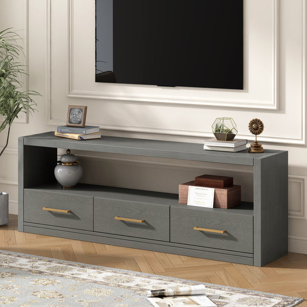 English Elm Christopher Knight Home® - Mirod Stylish Tv Stand: Classic Minimalist Console With 3 Storage Drawers, Perfect For Any Space N760P251944E