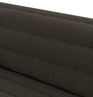 Cascade Brown Boucle Fabric Sofa 191Brown-S Meridian Furniture