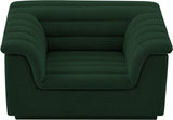 Cascade Green Boucle Fabric Chair 191Green-C Meridian Furniture