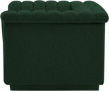 Cascade Green Boucle Fabric Chair 191Green-C Meridian Furniture