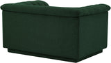 Cascade Green Boucle Fabric Chair 191Green-C Meridian Furniture